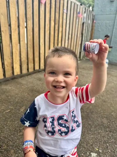 Child at Little Heaven Daycare